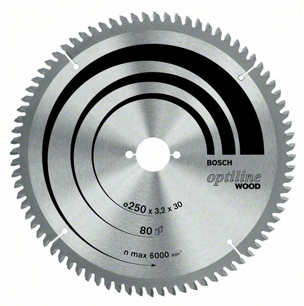  Optiline Wood Bosch 216 x 30 x 2,0 mm, 24 (2608640431)