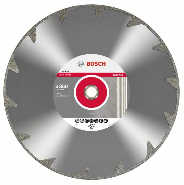    Best for Marble Bosch 125 x 22,23 x 2,2 x 3 mm (2608602690) Bosch